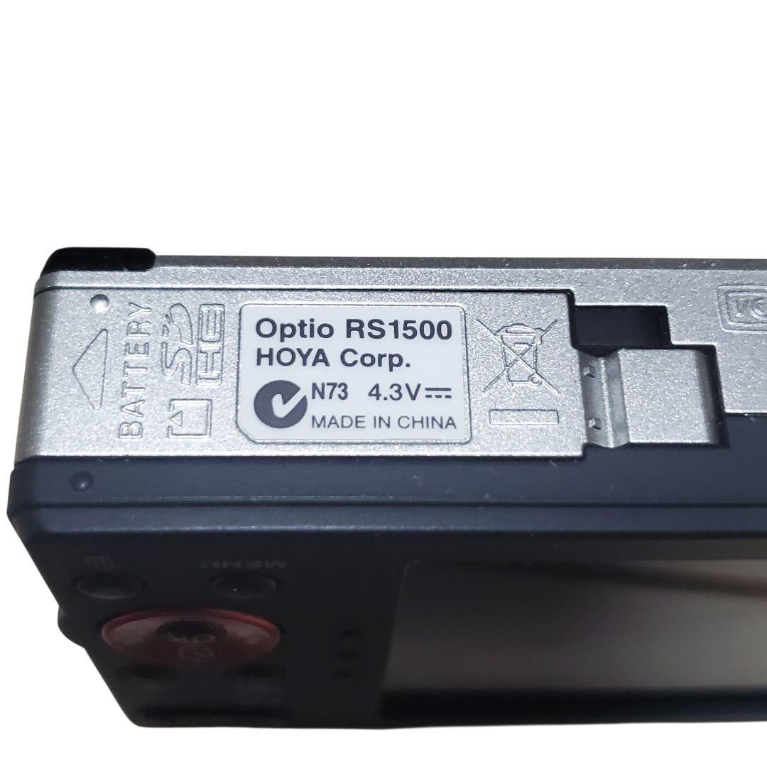PENTAX Optio RS1500【動作確認済】純正充電器・バッテリー付属