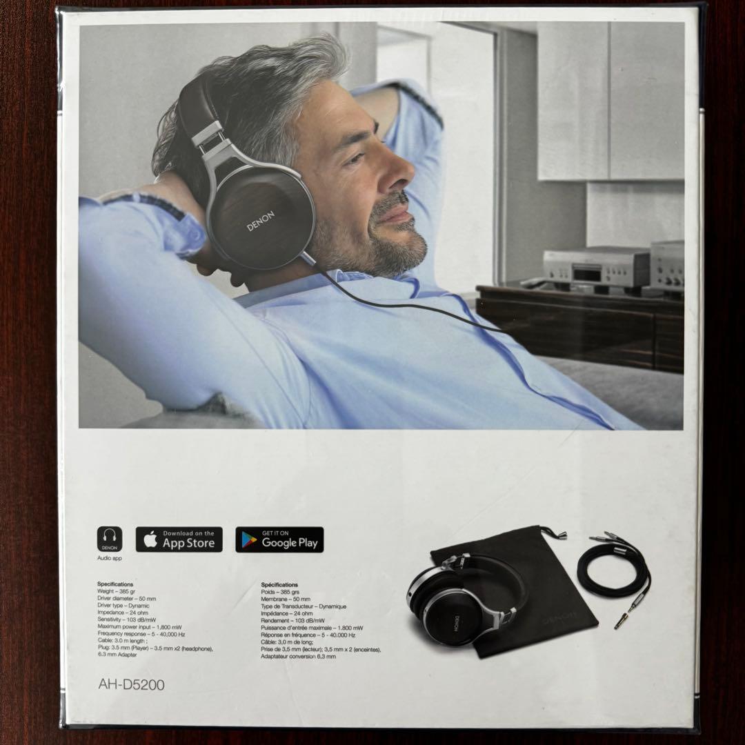 デノン Denon AH-D5200 ヘッドホン