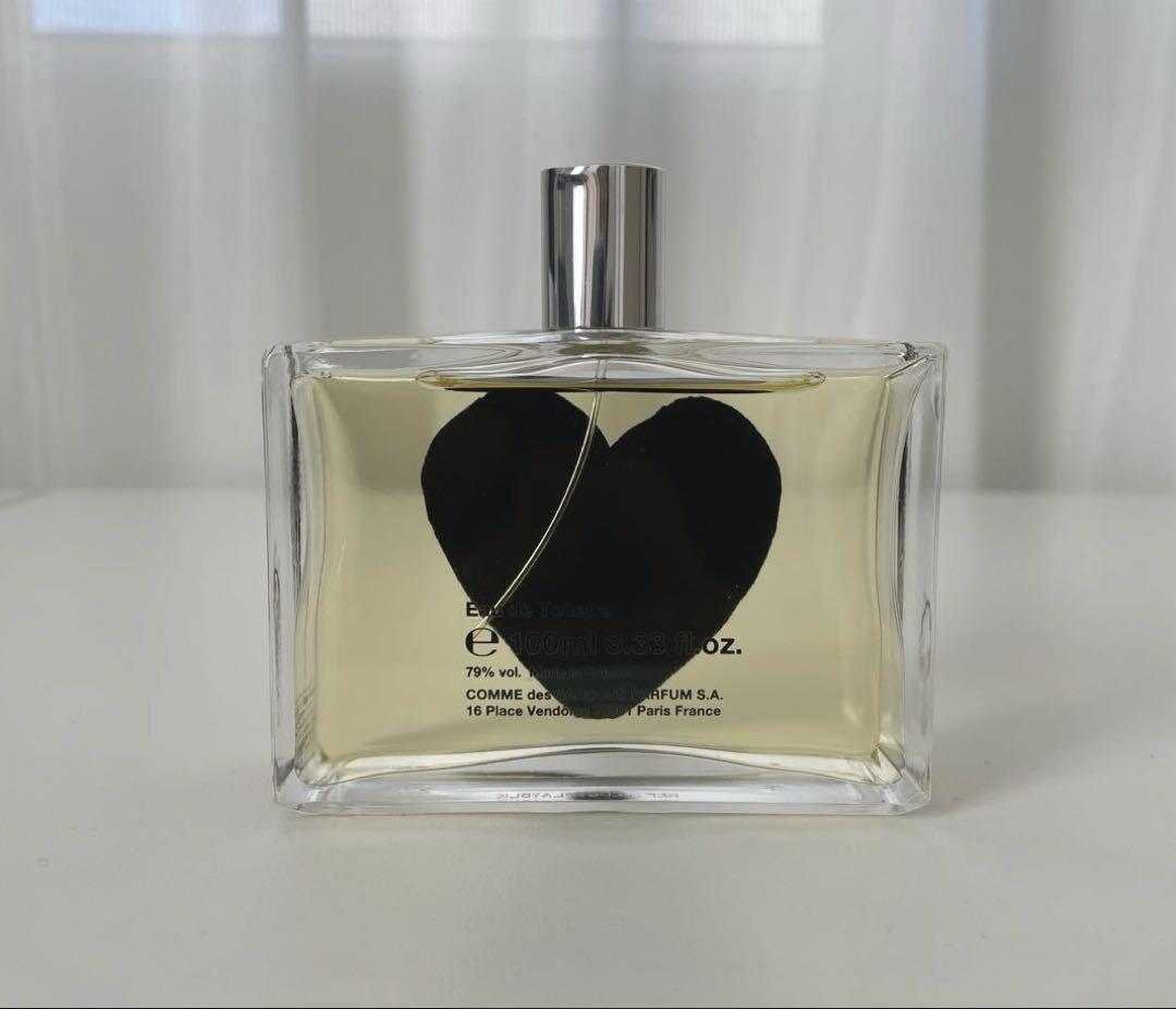 ほぼ未使用　コムデギャルソン オードトワレ　プレイブラック　香水