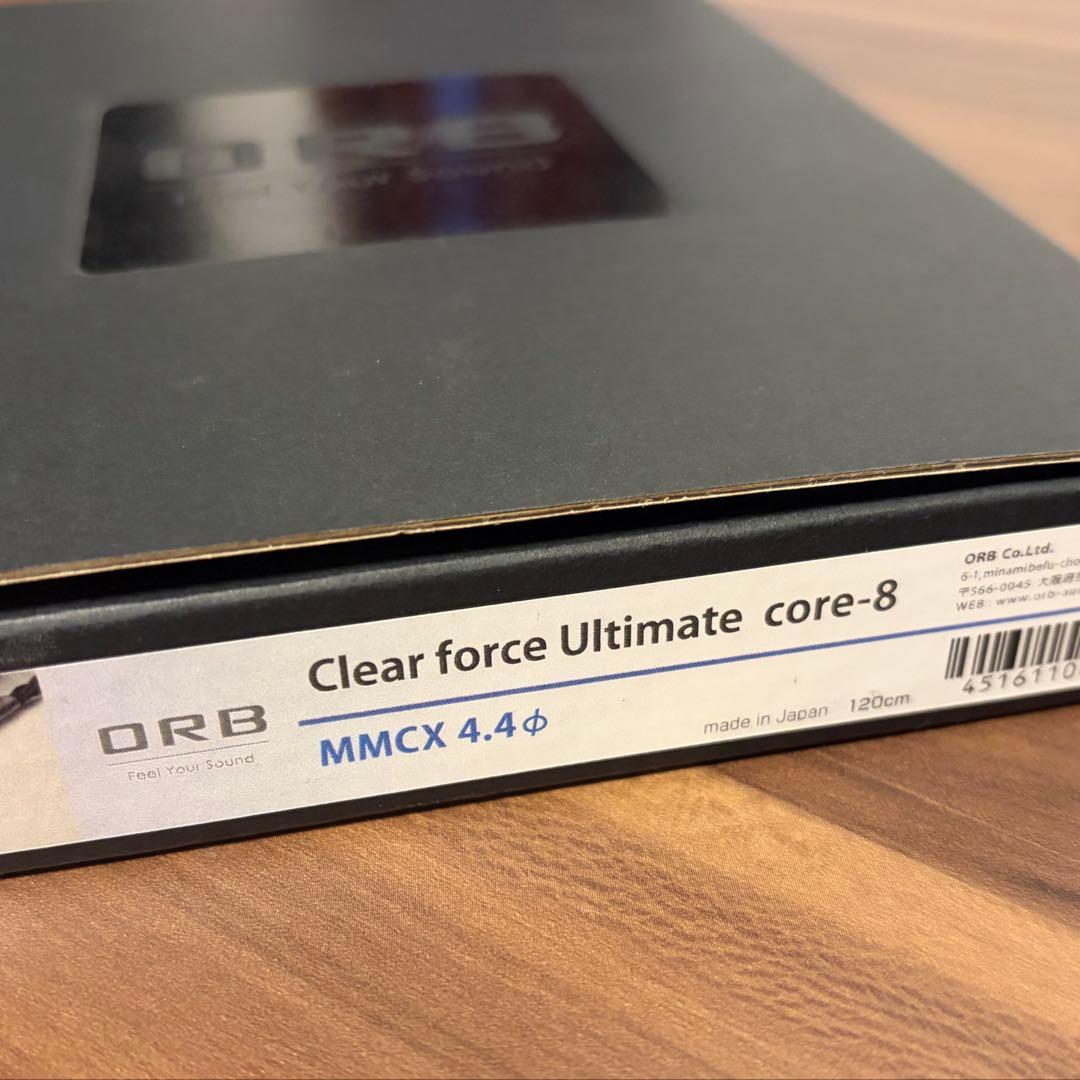 イヤホン ORB Clearforce Ultimate core-8 MMCX 4.4