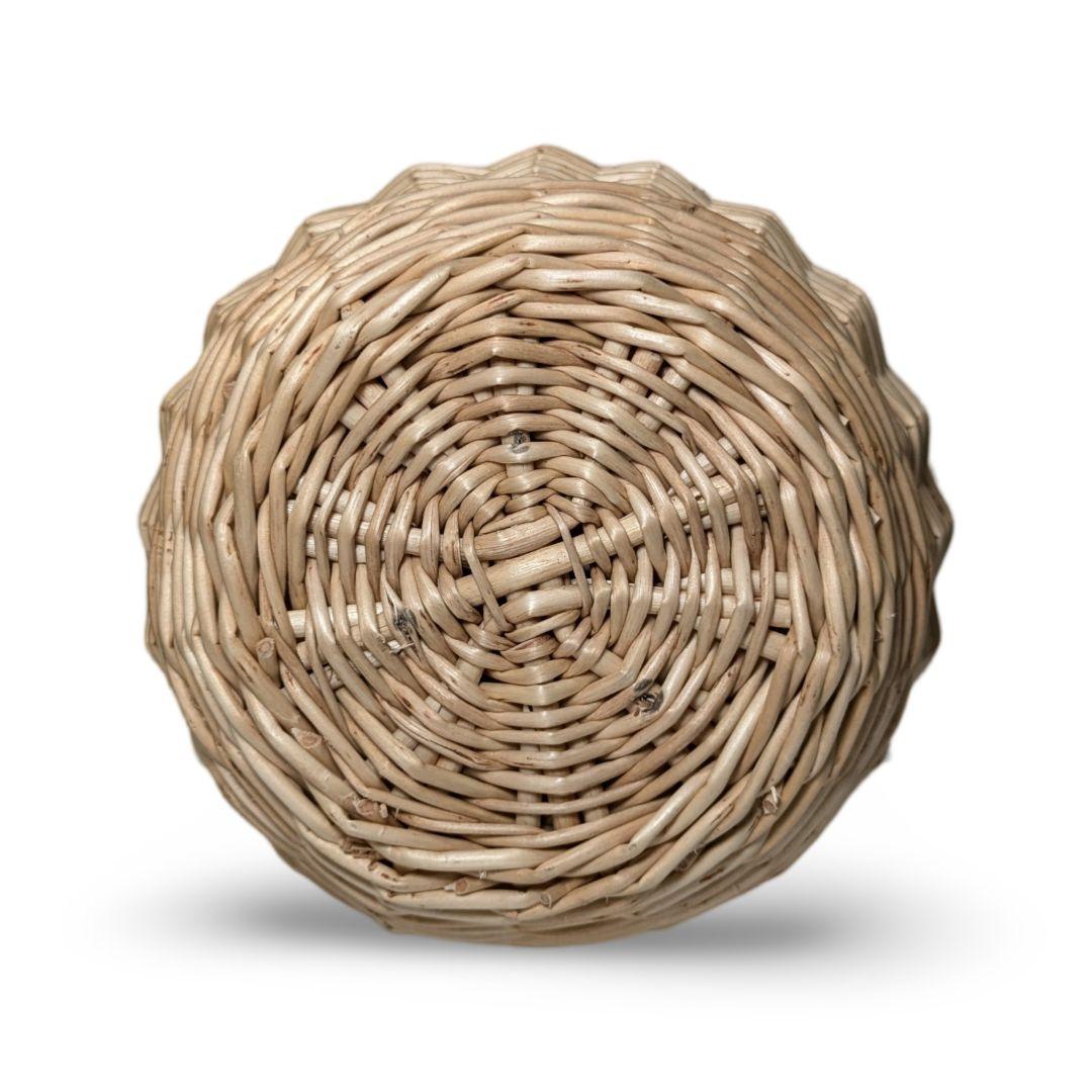 【新品未使用】PATOU パトゥ ウィッカ　かごバッグ