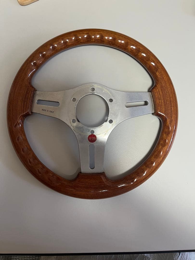 当時物　小径ハンドル　旧車　oba 日曜日最終