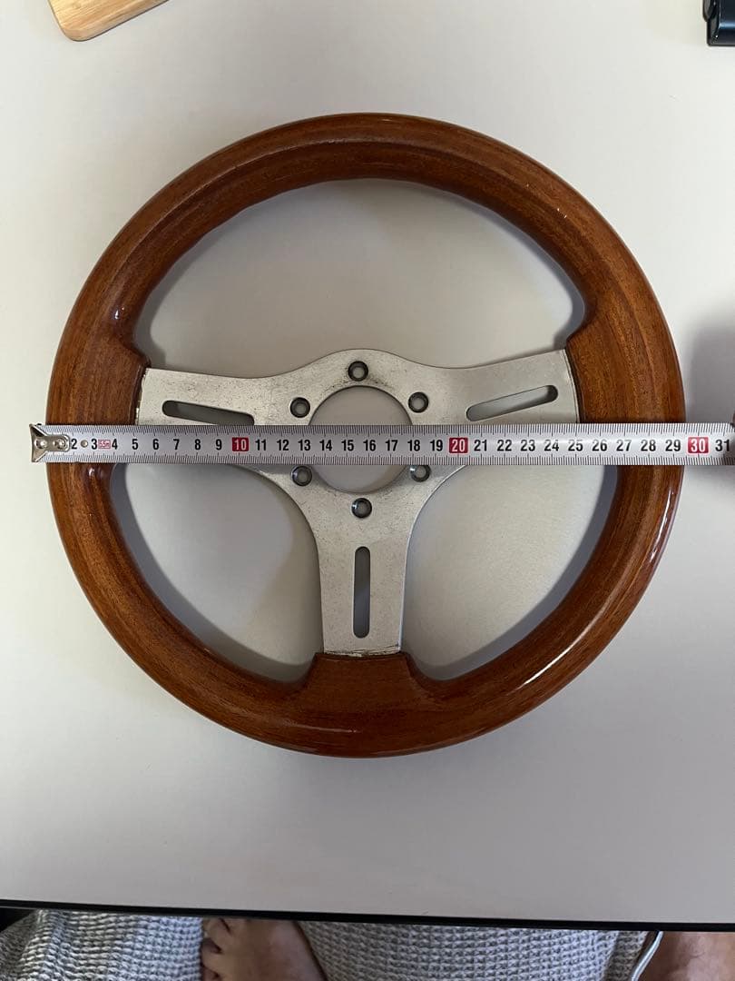 当時物　小径ハンドル　旧車　oba 日曜日最終