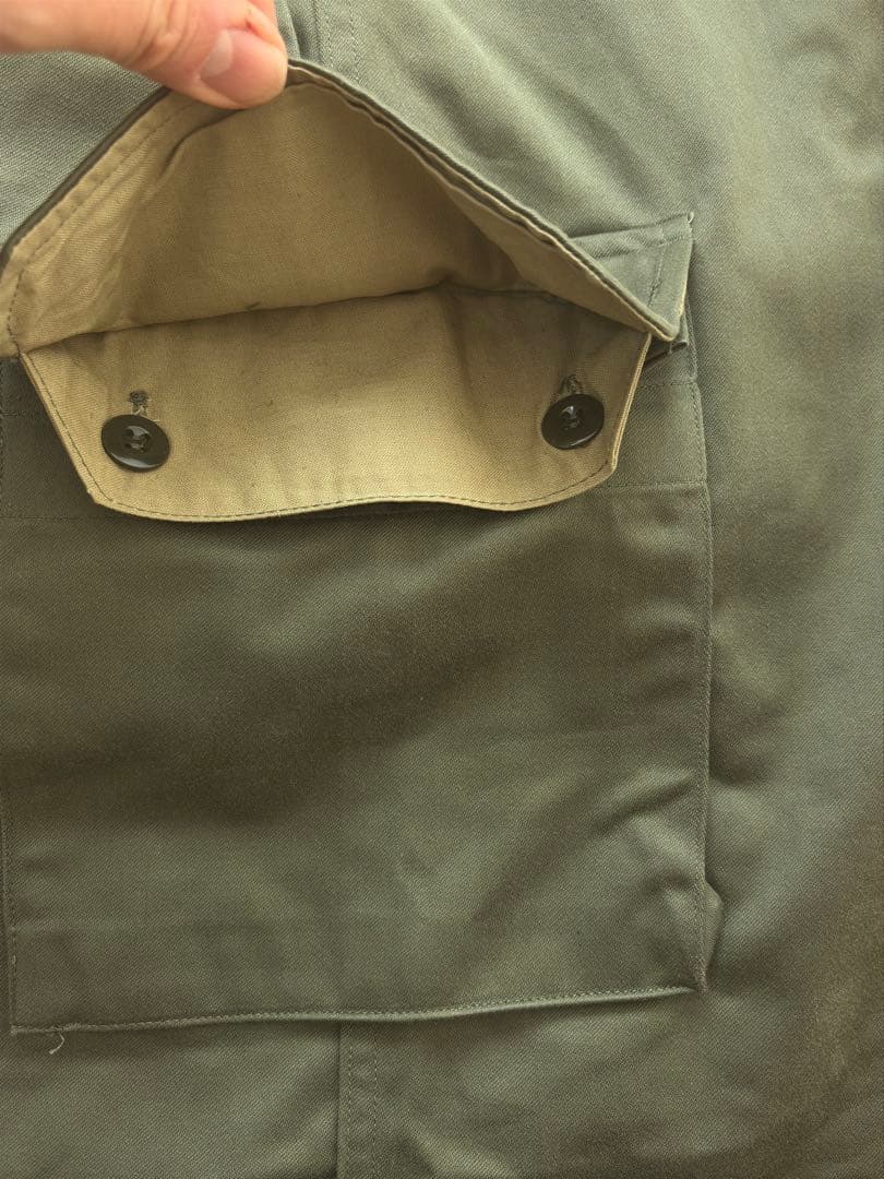 実物　フランス軍M-64カーゴパンツ 《デッドストック》