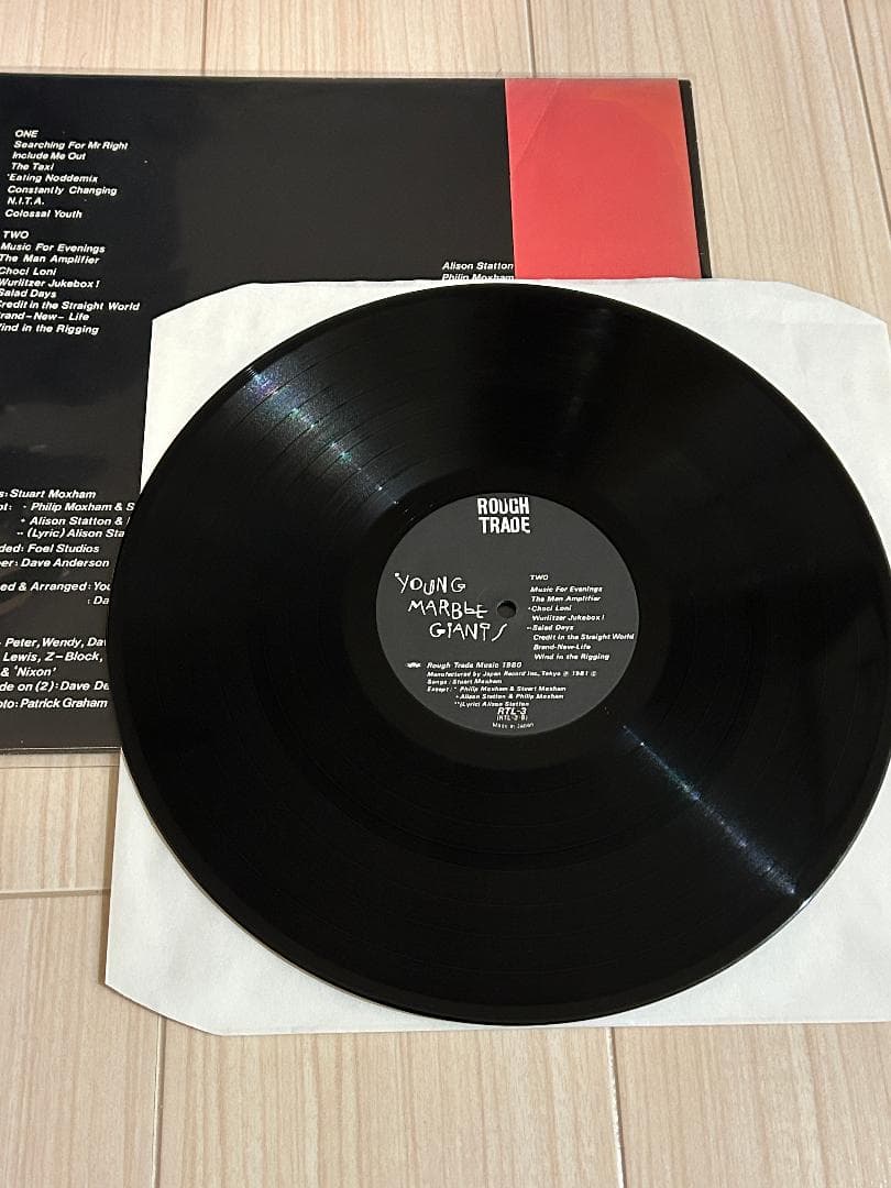 帯付き オリジナル日本盤-Young Marble Giants 1st LP