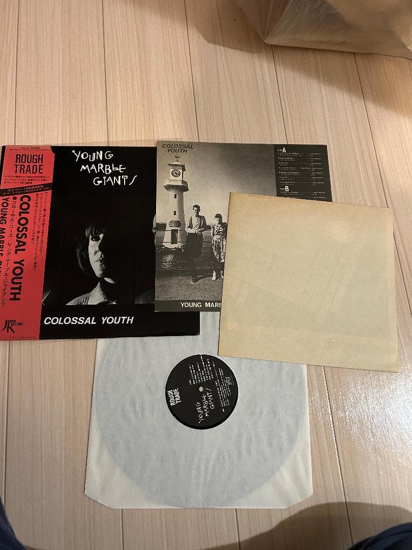 帯付き オリジナル日本盤-Young Marble Giants 1st LP