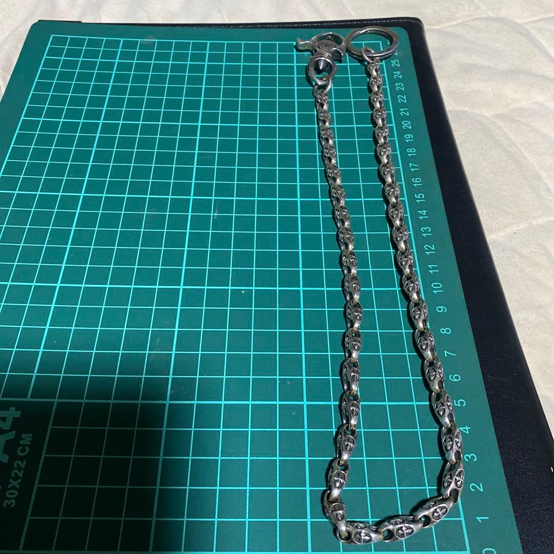 素早い対応925 ウォレットチェーン　クロス　ネックレス可