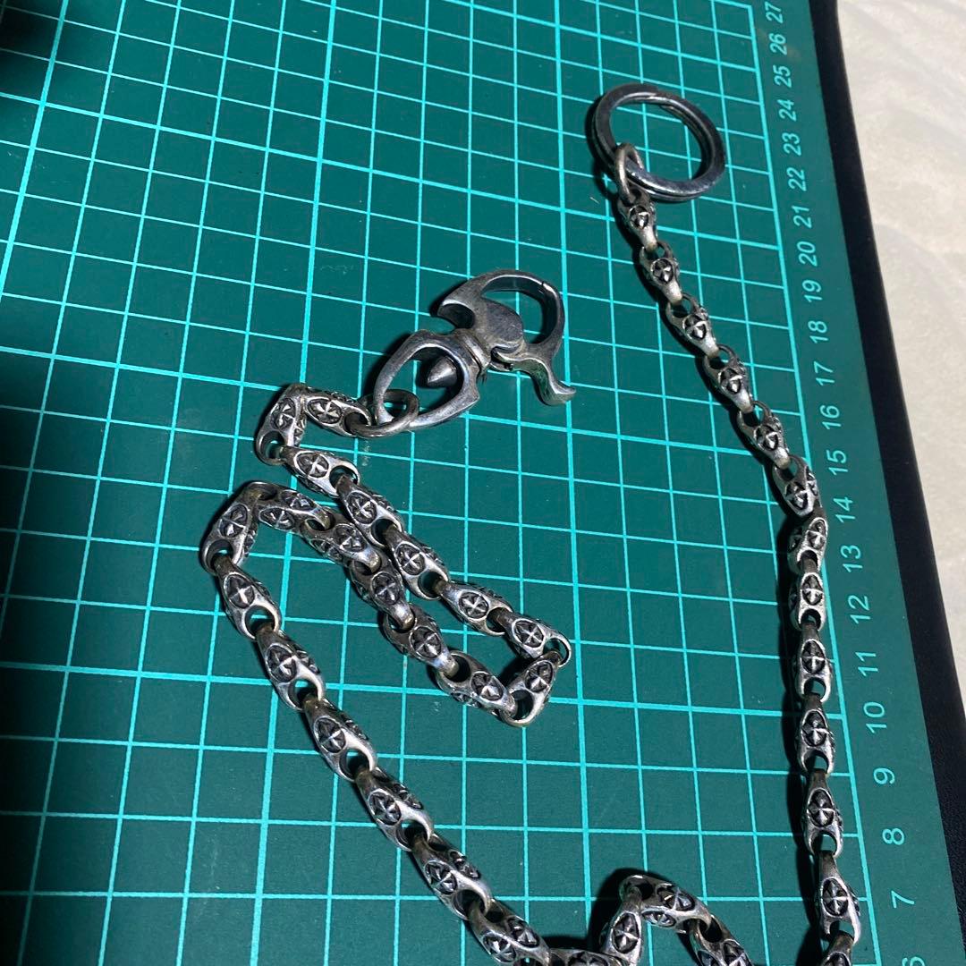 素早い対応925 ウォレットチェーン　クロス　ネックレス可