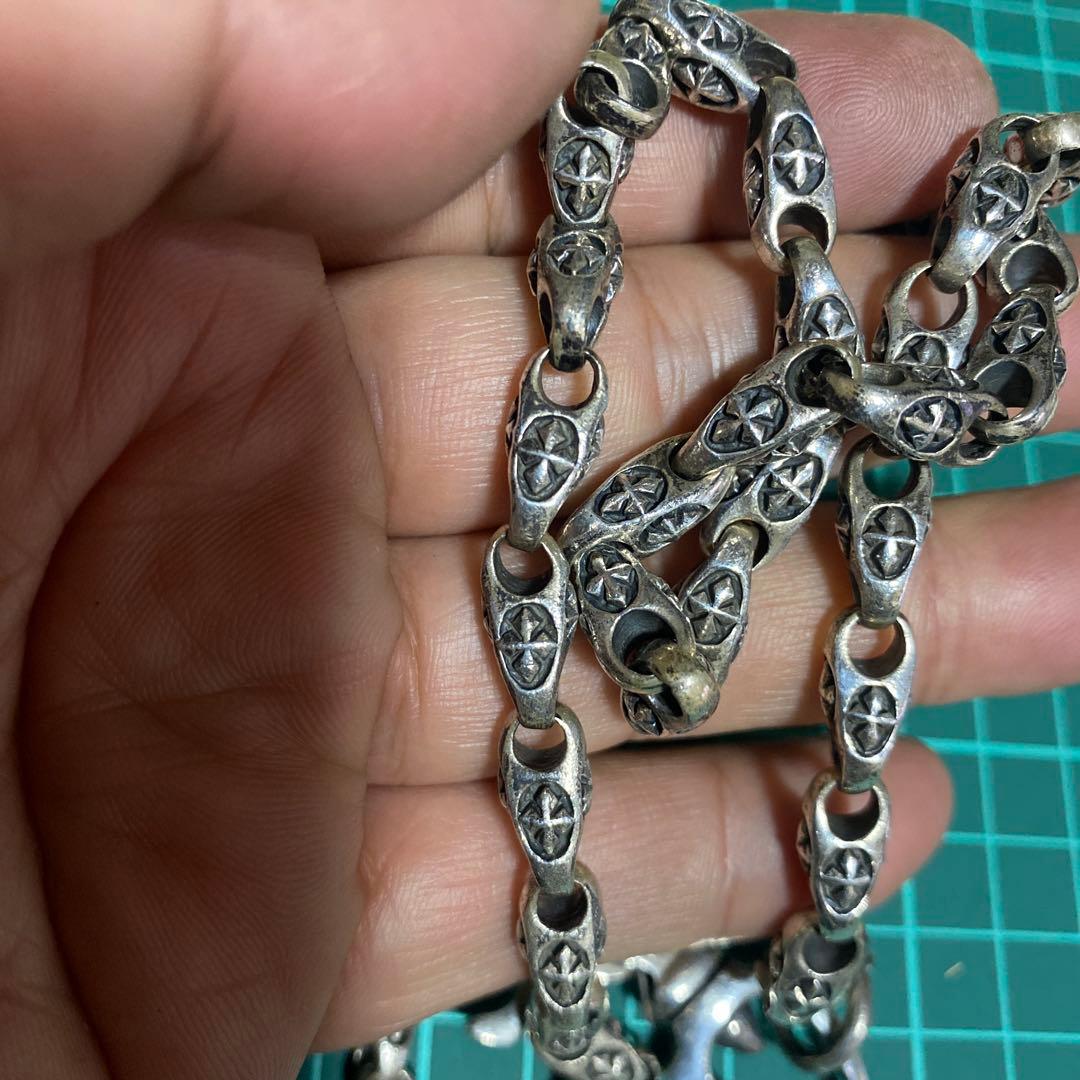 素早い対応925 ウォレットチェーン　クロス　ネックレス可