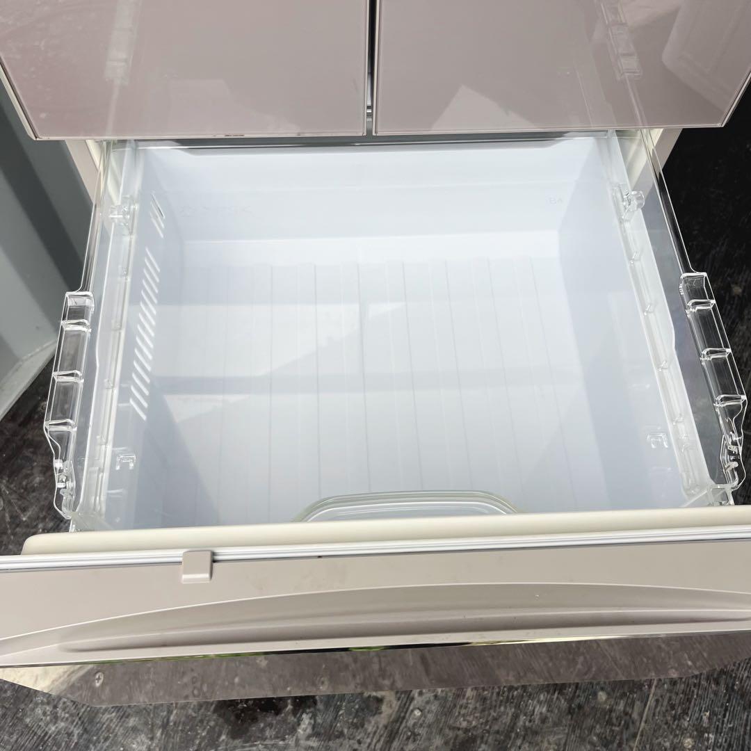 55取付無料！三菱ワイドチルドルーム搭載高性能ラベンダーピンク5ドア冷蔵庫！