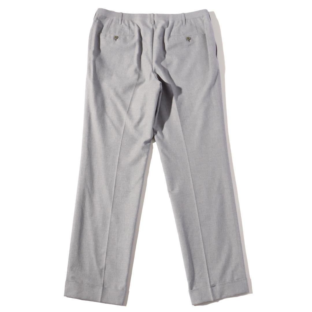 サルトリア チッチオ パンツ スラックス ボタンフライ ライトグレー XL相当