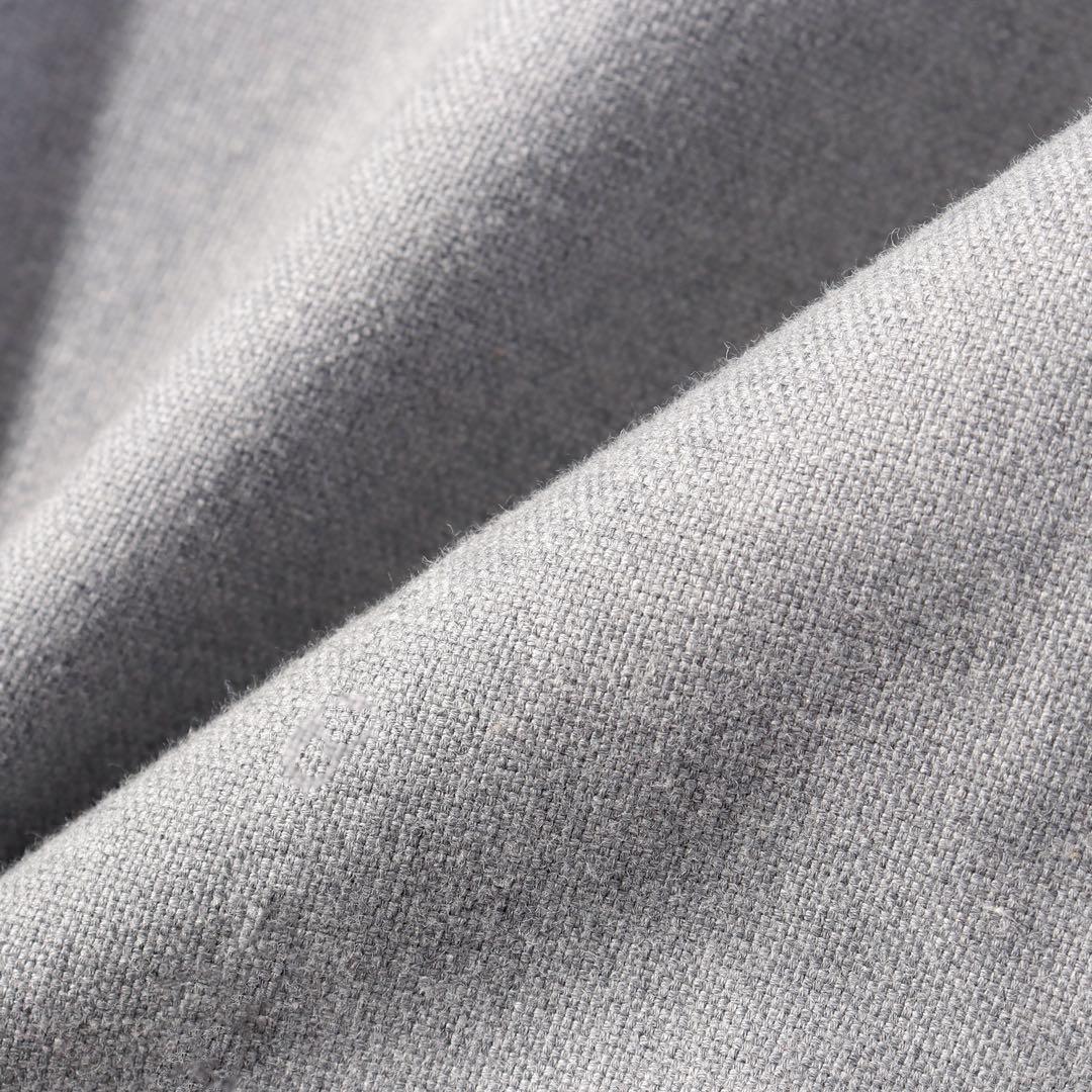 サルトリア チッチオ パンツ スラックス ボタンフライ ライトグレー XL相当