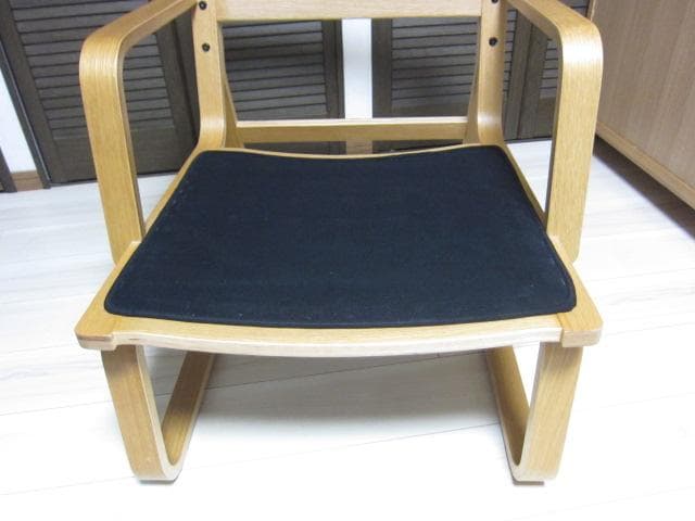 MUJI /無印良品　リビングでもダイニングでもつかえるソファチェア①