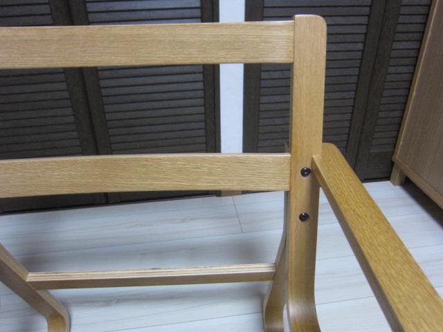 MUJI /無印良品　リビングでもダイニングでもつかえるソファチェア①