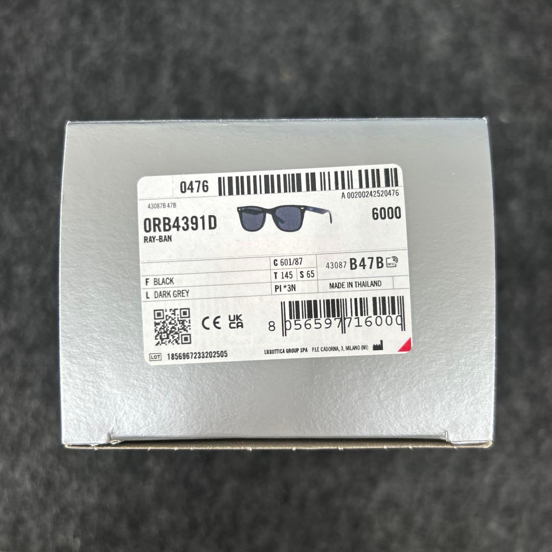 Ray-Ban ORB4391D サングラス ブラック