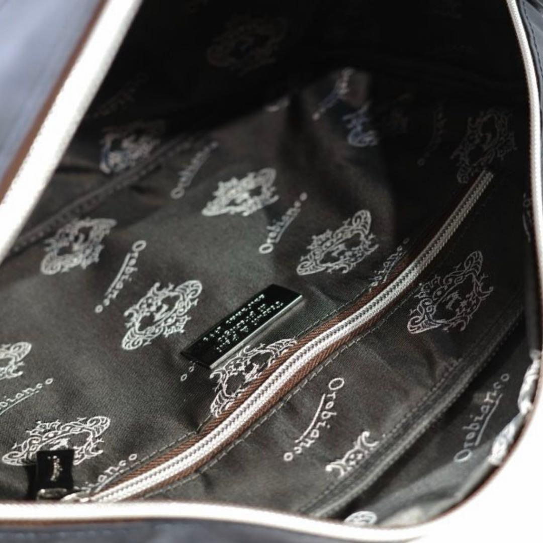 新品 稀少 オロビアンコ イタリア製 ショルダー 軽量 GLOPPINO 紺