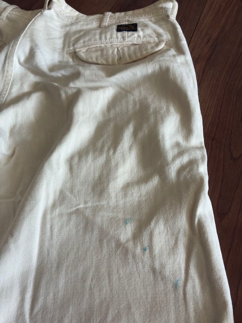 PHIGVEL アイボリー　トラウザーズ　チノパン