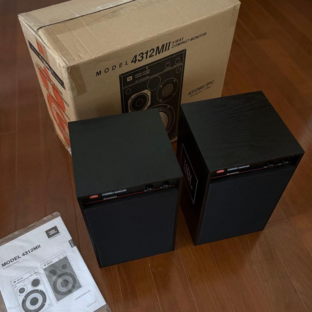 【最終値下げ】極美品 JBL 4312M2BK