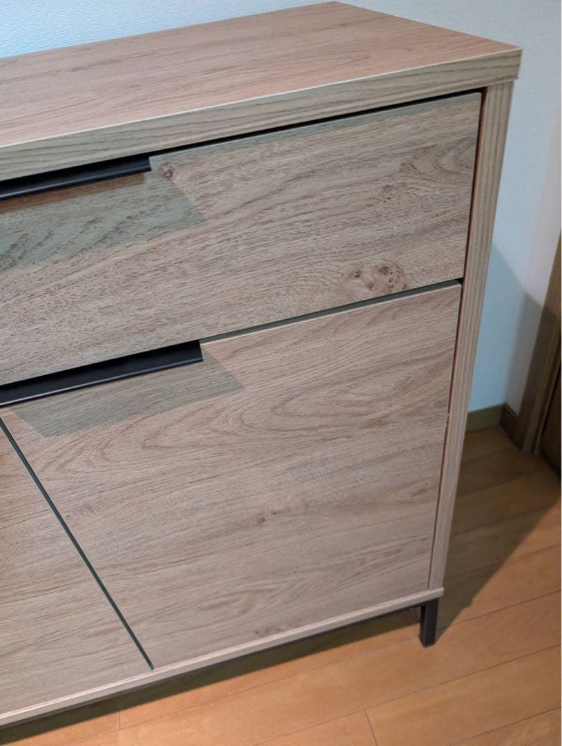 ■送料込■LOWYA 収納棚 チェスト キャビネット サイドボード リビング