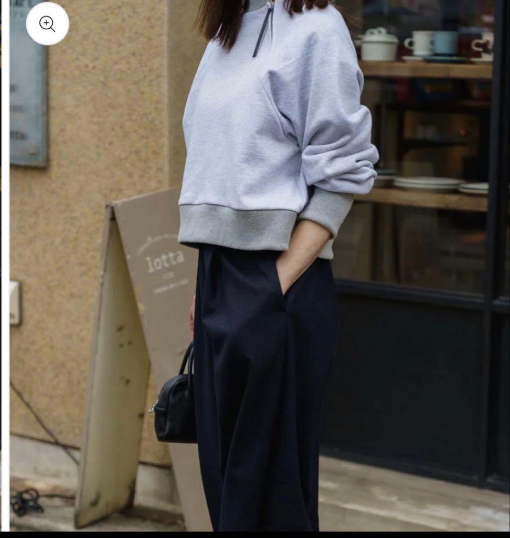 soyy. color scheme pullover グレー