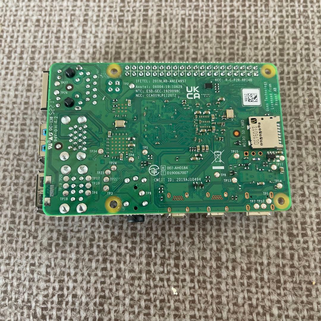 RaspberryPi 4 Model B 4GB セット 動作確認品