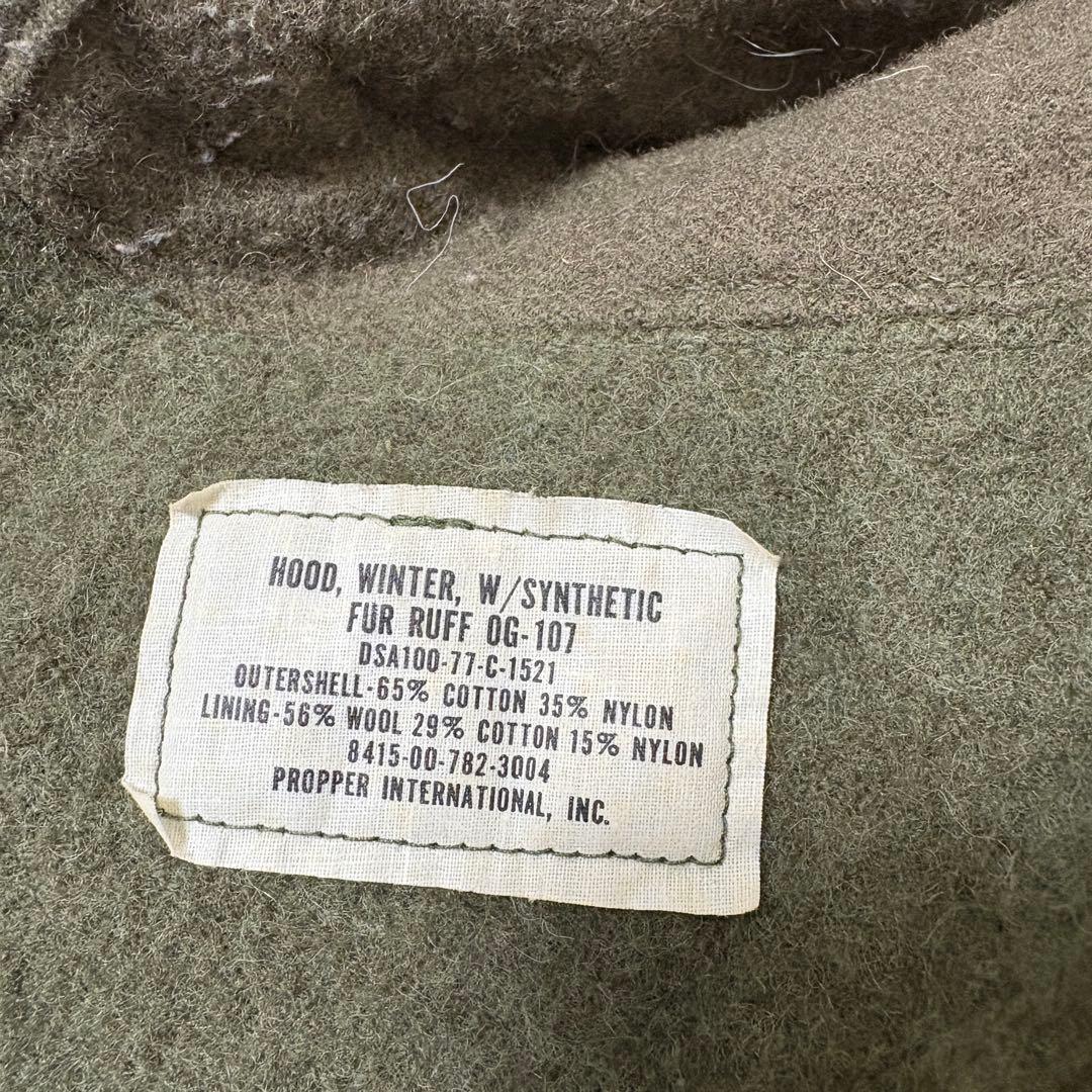 70s M-65 フィッシュテール パーカー フルセット XS