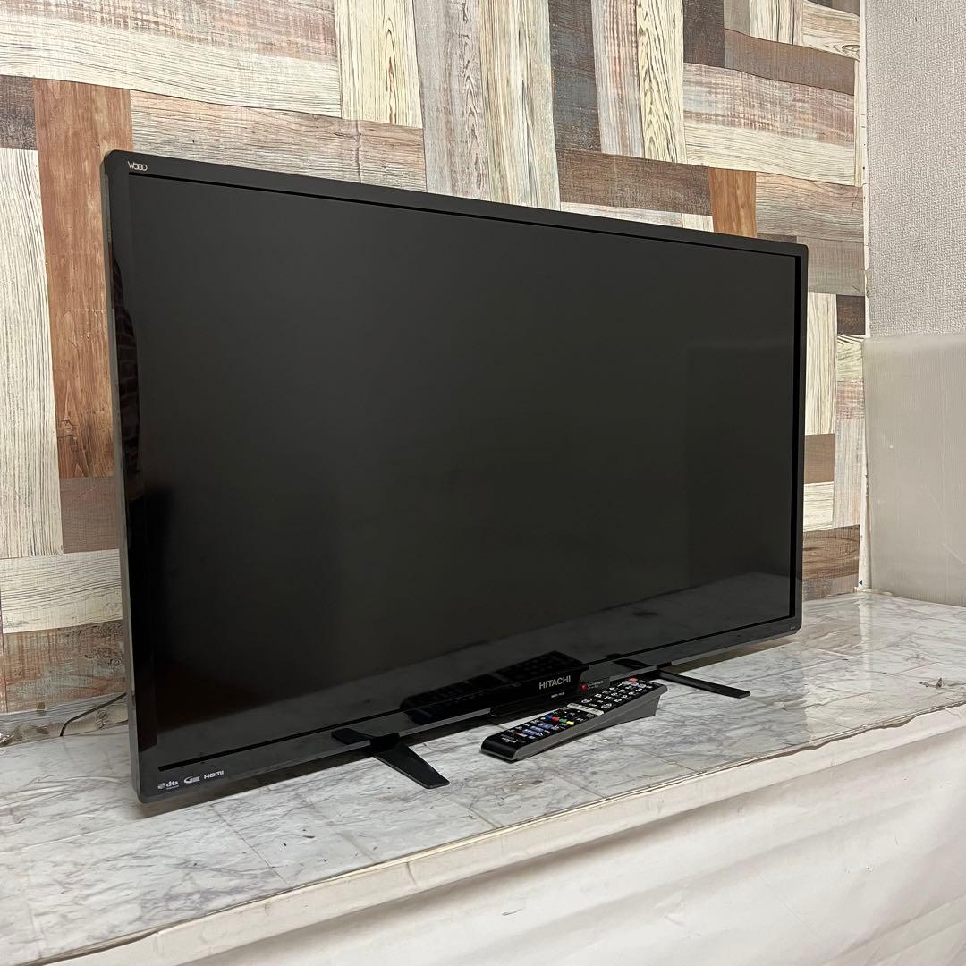 即日受渡❣️全国送料込日立40型液晶テレビ外付HDD録画可 臨場感溢れるサウンド