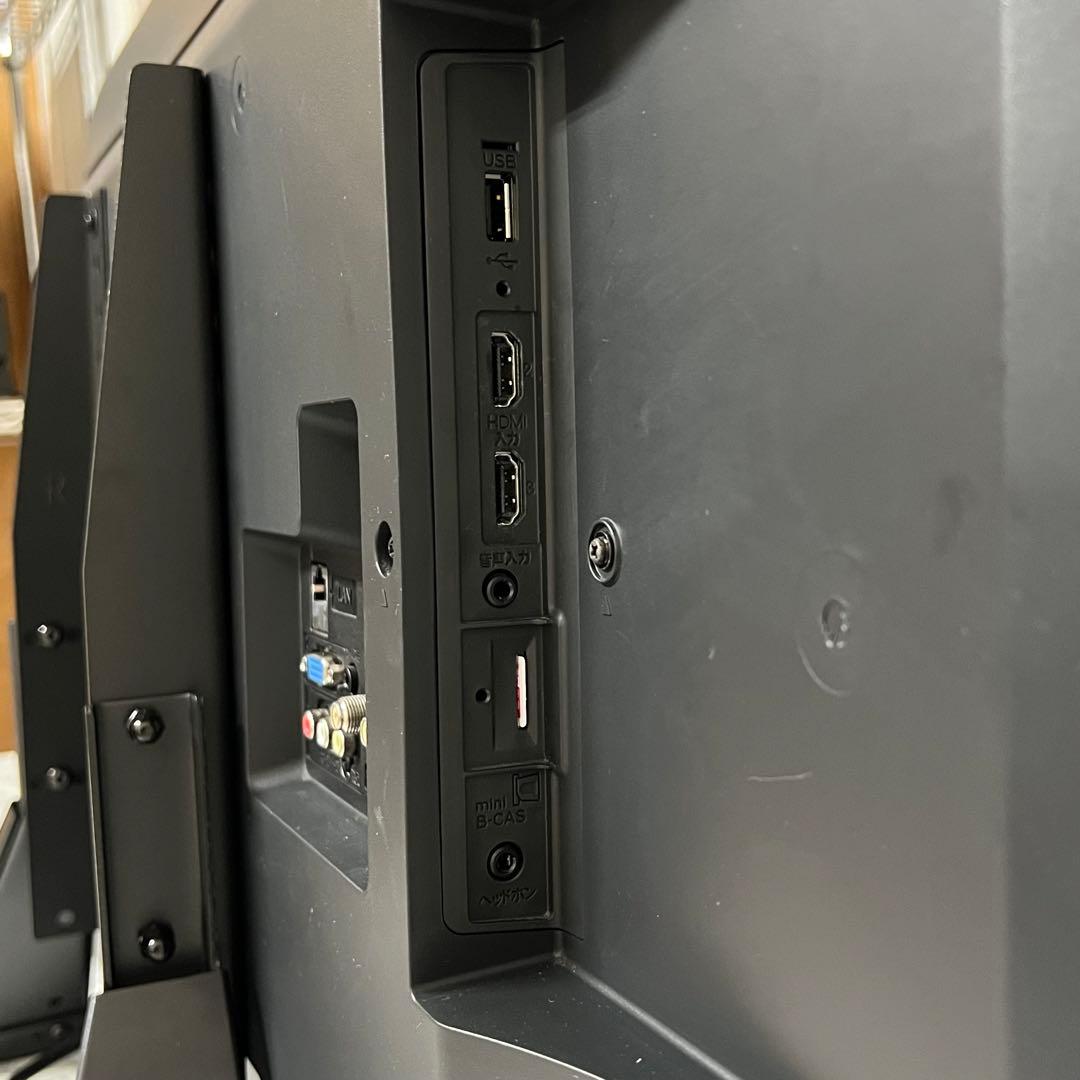 即日受渡❣️全国送料込日立40型液晶テレビ外付HDD録画可 臨場感溢れるサウンド