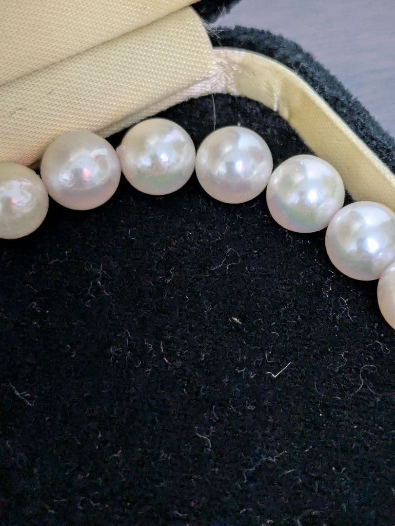 ✽*つ様 本真珠　パールネックレス　SILVER　ケース付き