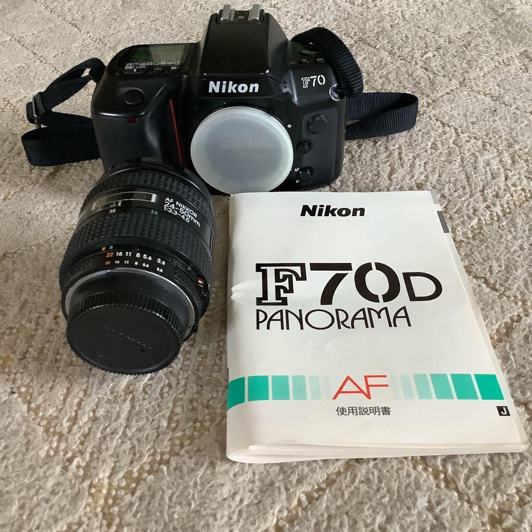 ニコン一眼レフカメラ　　F70D、24-50mm レンズ