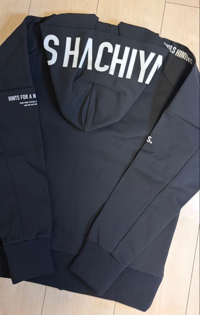 【完売品】8yards Tagline BIG HOODIE パーカー　ブラック