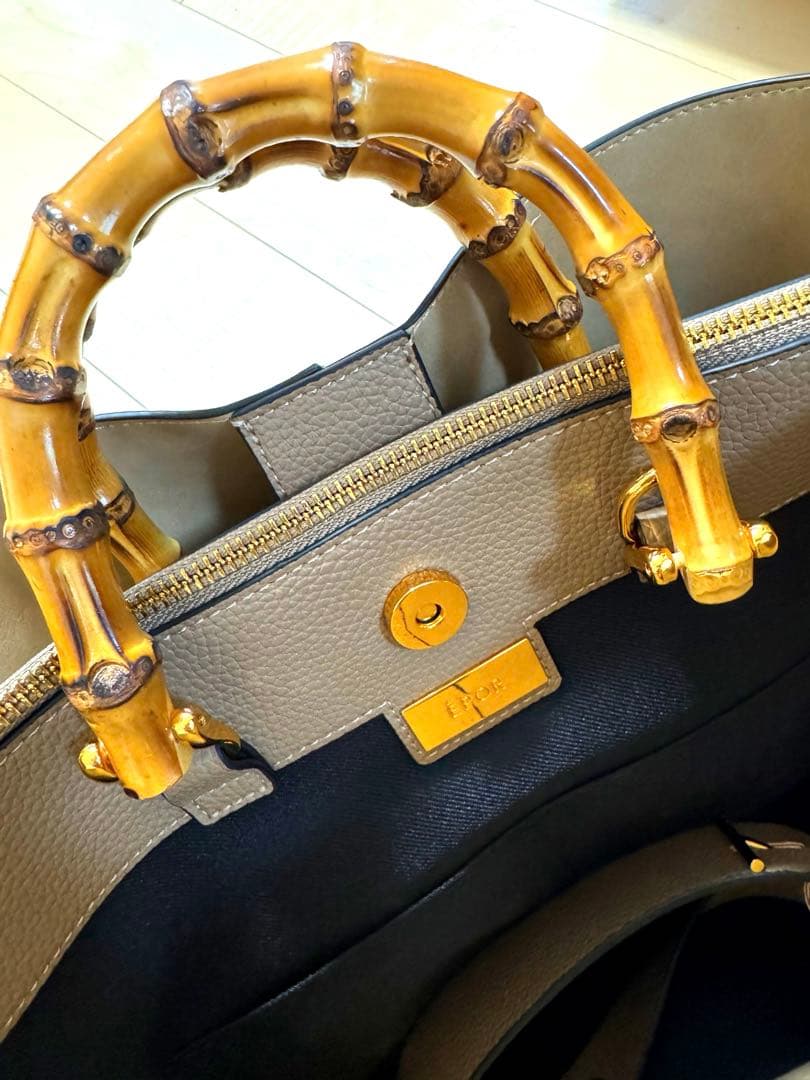 新作美品【E'POR】BAMBOO BAG Large【25SS】