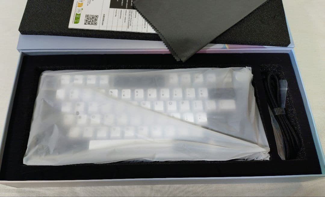 キーボード Kiiboom Breeze75 Black White