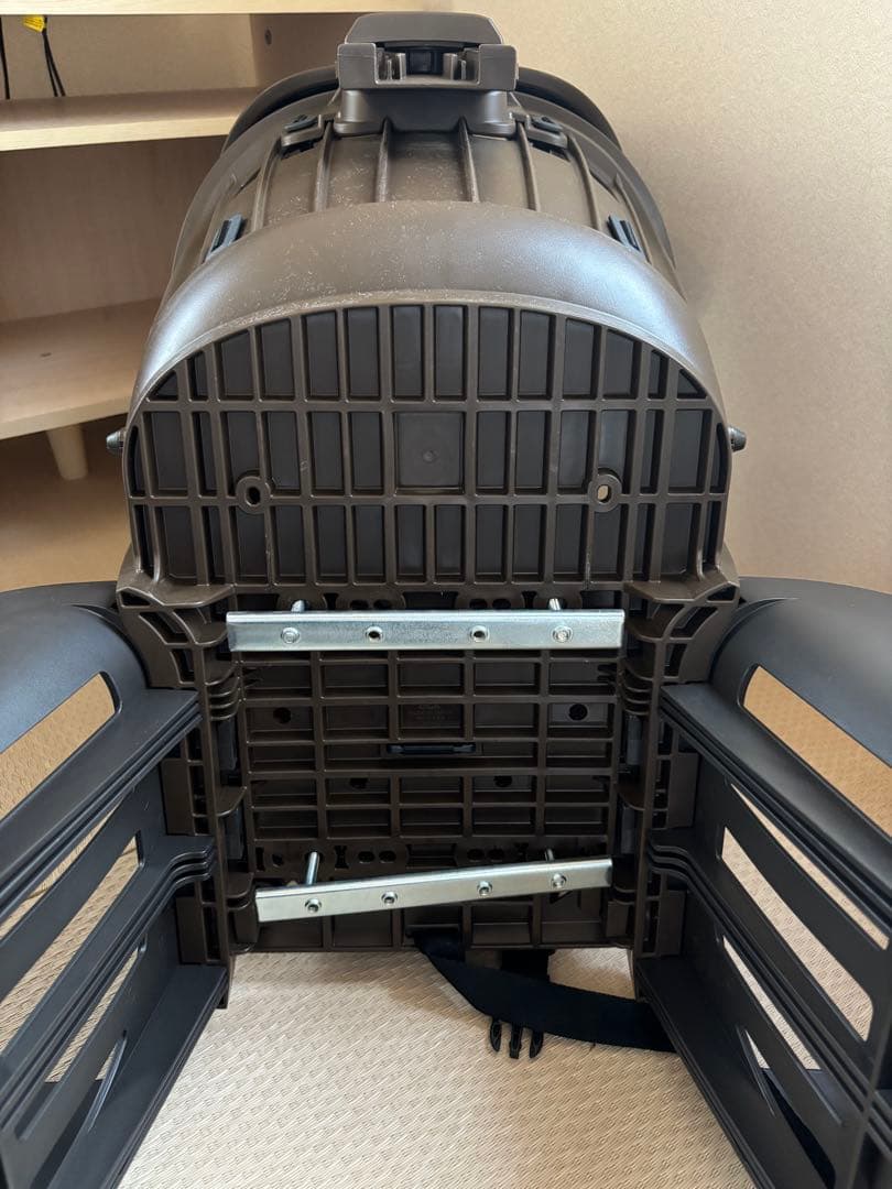 ヘッドレスト付リヤキッズシート　ポポラモア　OGK ブラウン チャイルドシート