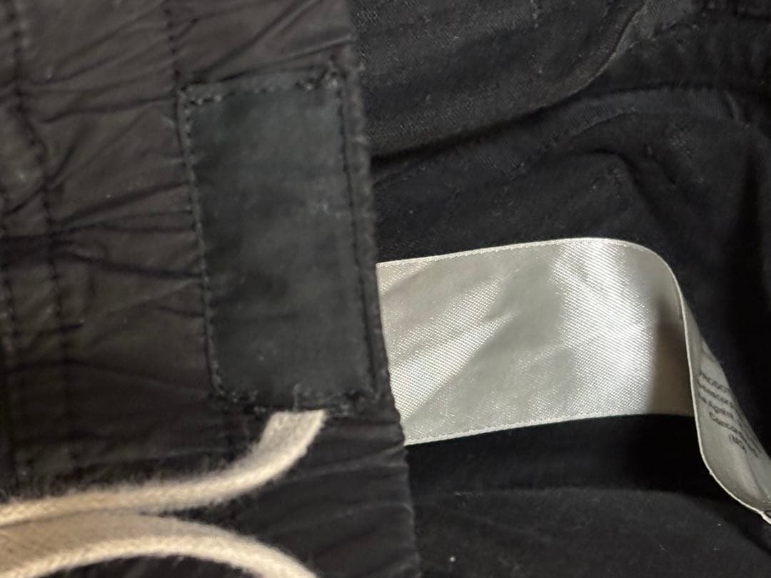 【落札のみ】RickOwens DRKSHDWクリーチカーゴ　素材　RIG