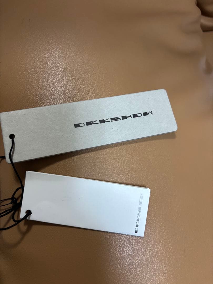 【落札のみ】RickOwens DRKSHDWクリーチカーゴ　素材　RIG