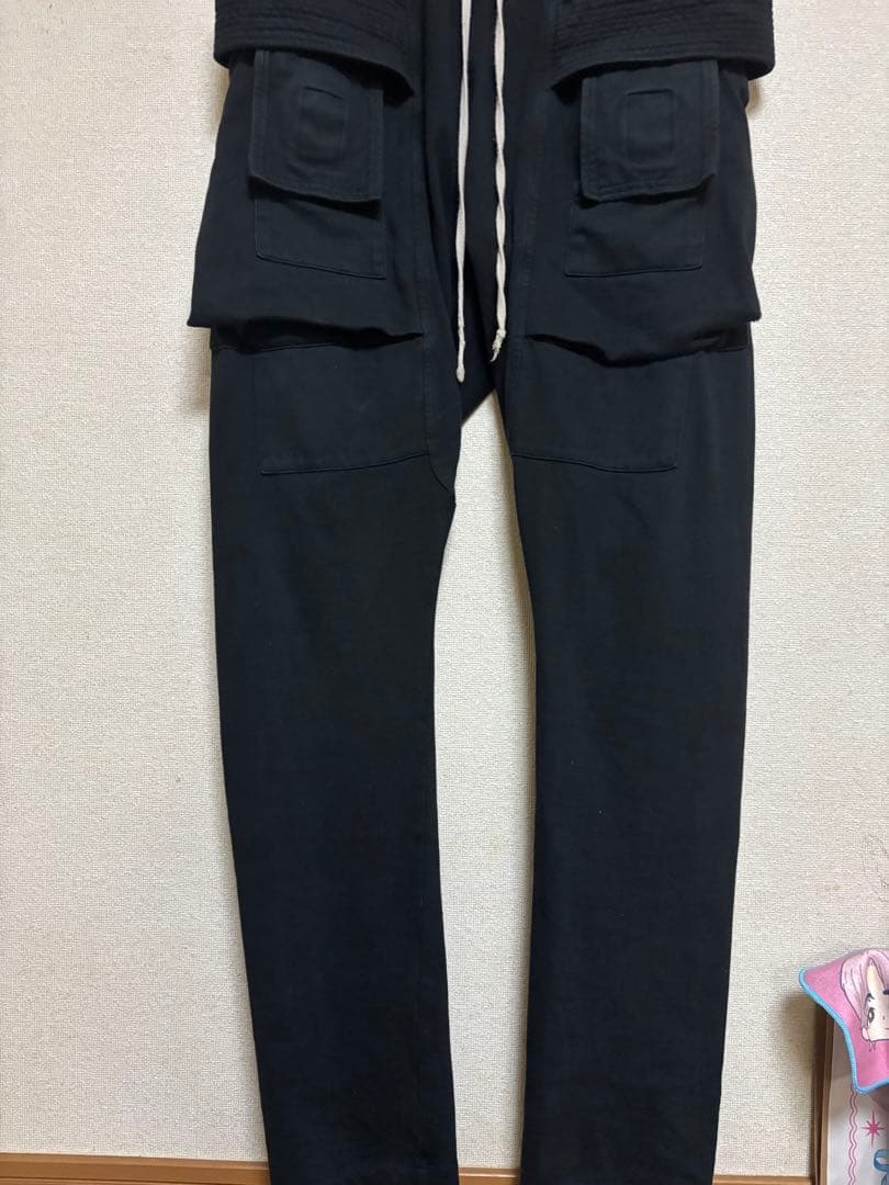 【落札のみ】RickOwens DRKSHDWクリーチカーゴ　素材　RIG