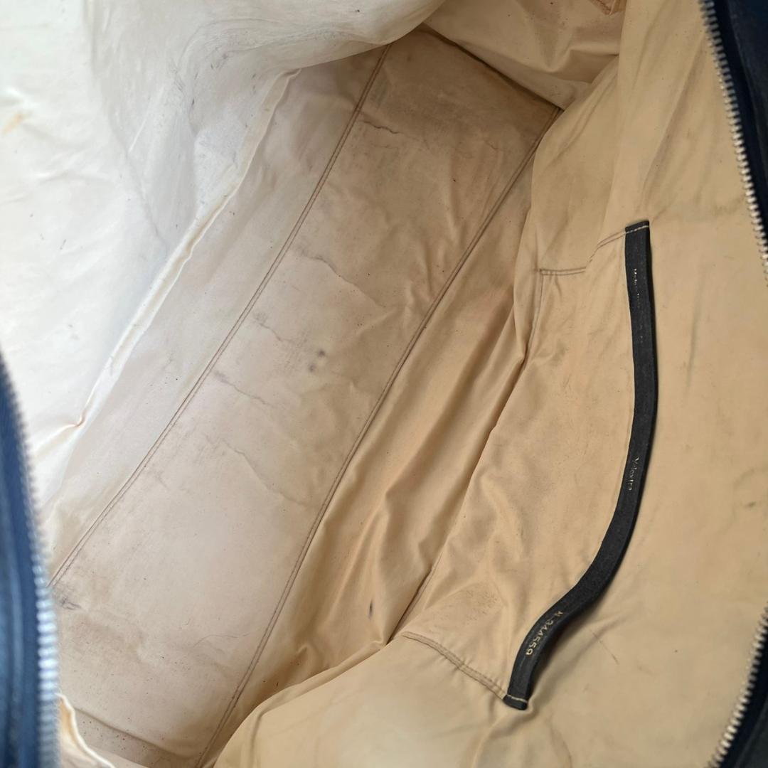 ⭐️Valextra⭐️ヴァレクストラ ボストンバッグ ネイビー レザー 大容量