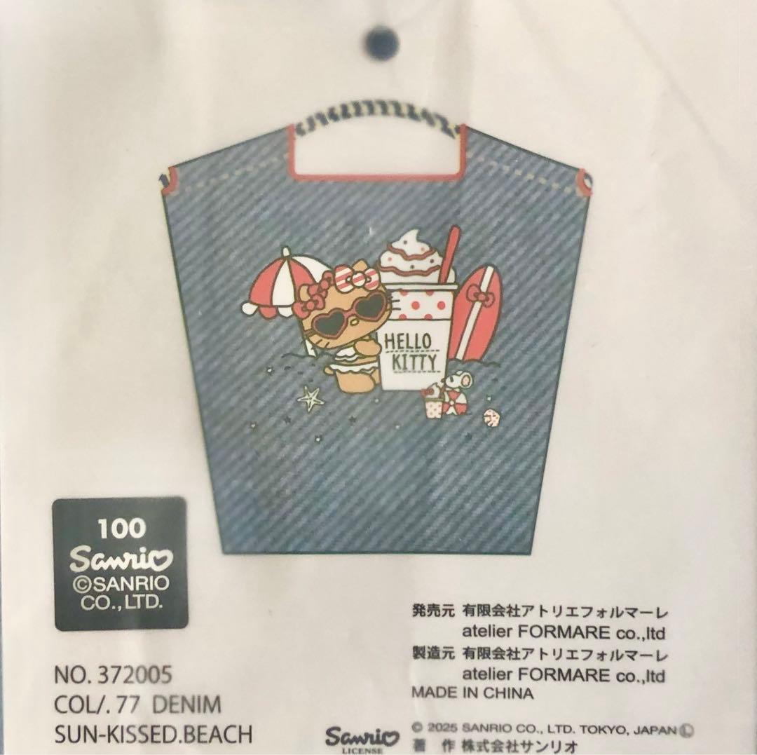 【新品未使用】ボールアンドチェーン 日焼けキティ BEACH（M）DENIM