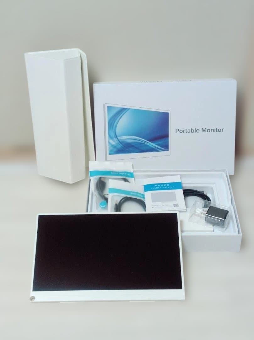 15.6インチ UPERFECT モバイルモニター ホワイト