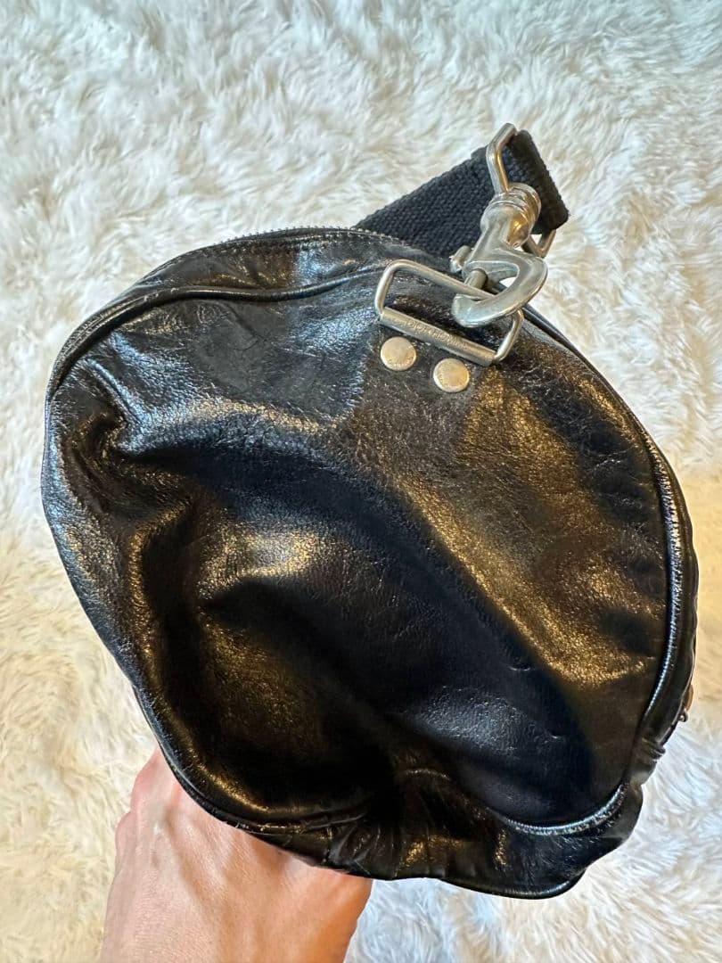 【中古】dior homme ディオールオム　ドラムバッグ　エディ期