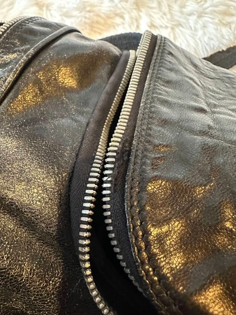 【中古】dior homme ディオールオム　ドラムバッグ　エディ期