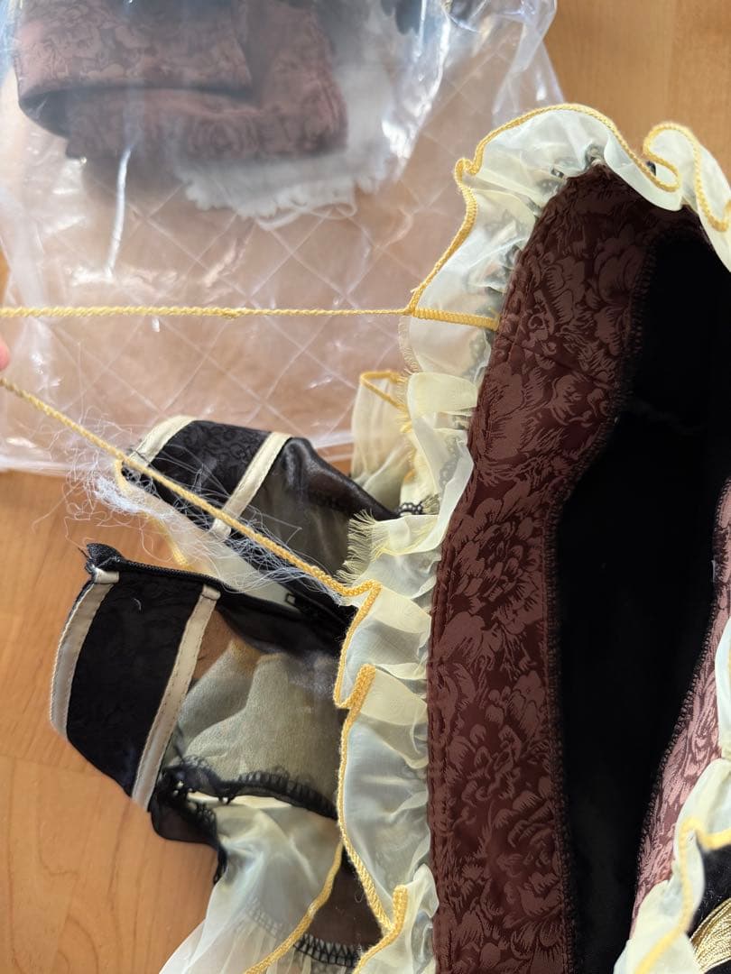 ブラックチャイナテールホースドレス【Malymoon/マリームーン】