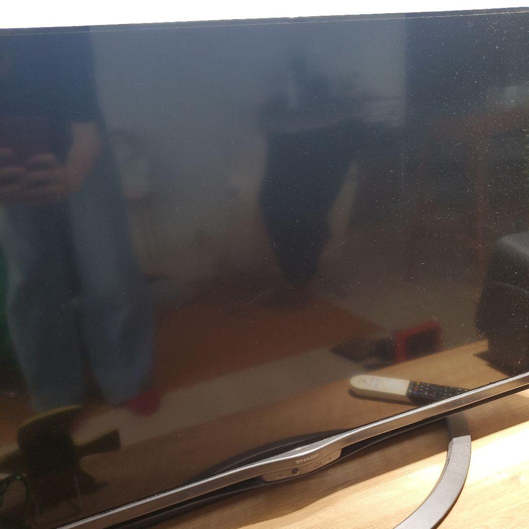 SHARP 40V液晶テレビ 本体　リモコン・取説付き