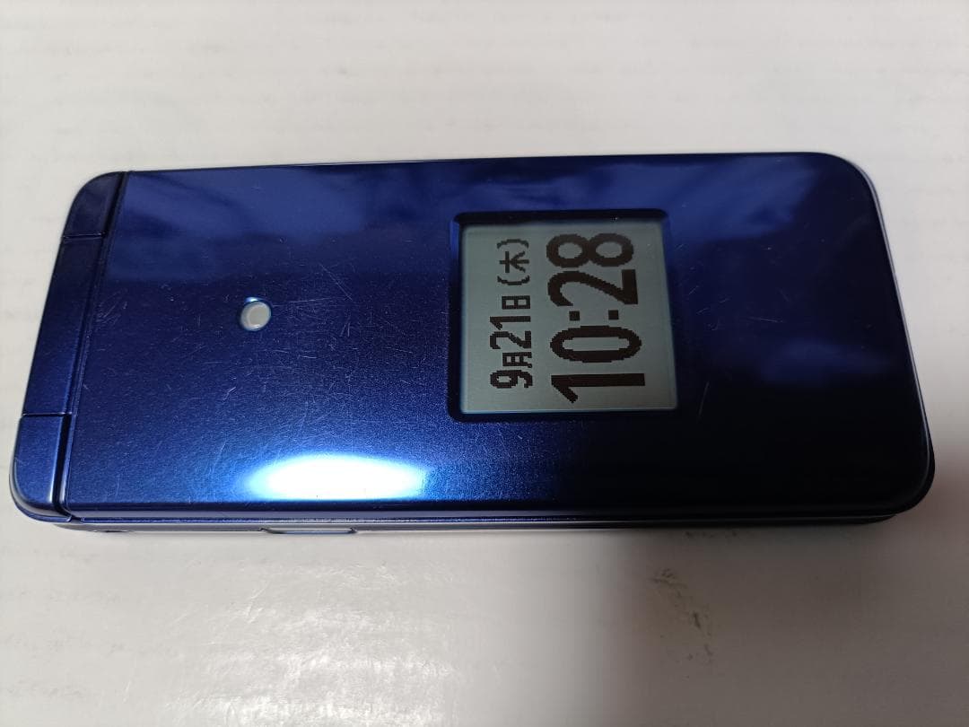 ☆ au かんたんケータイ KYF41 ロイヤルブルー #2