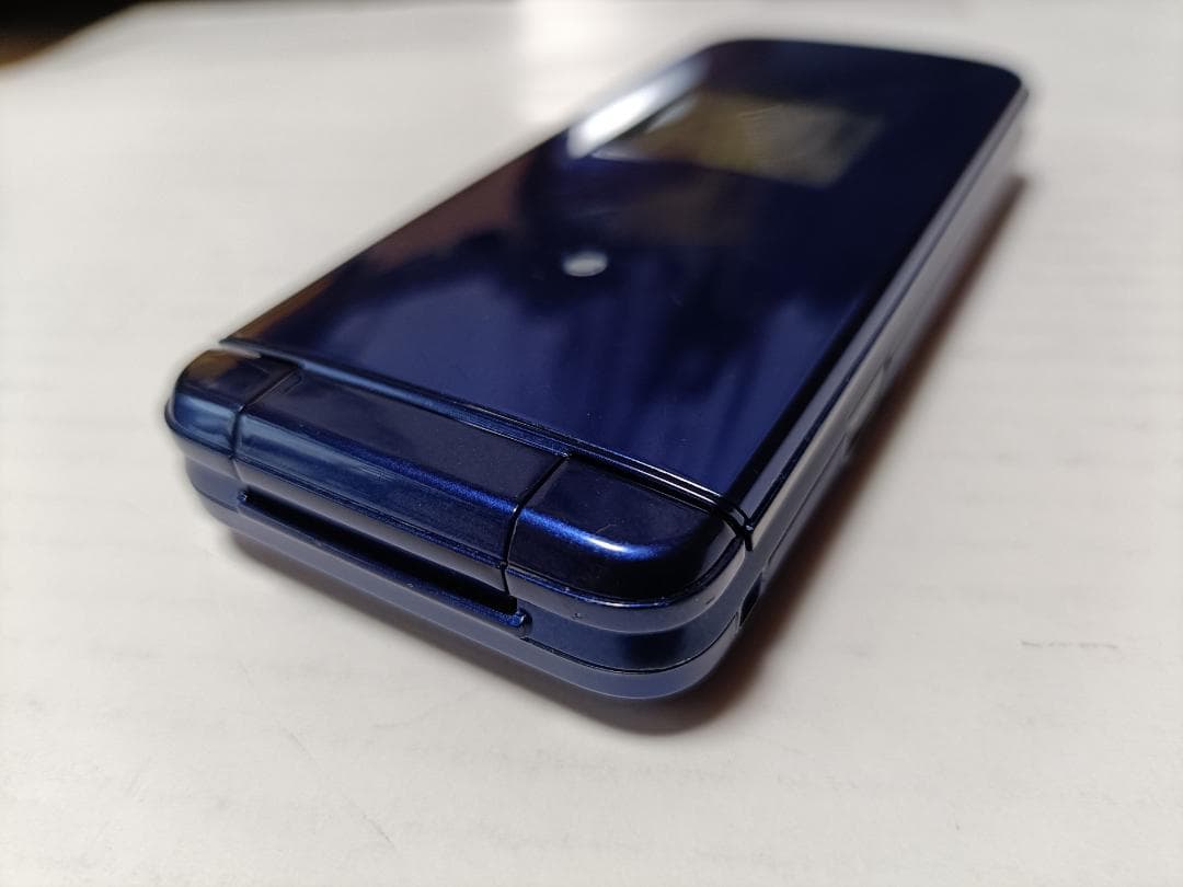 ☆ au かんたんケータイ KYF41 ロイヤルブルー #2