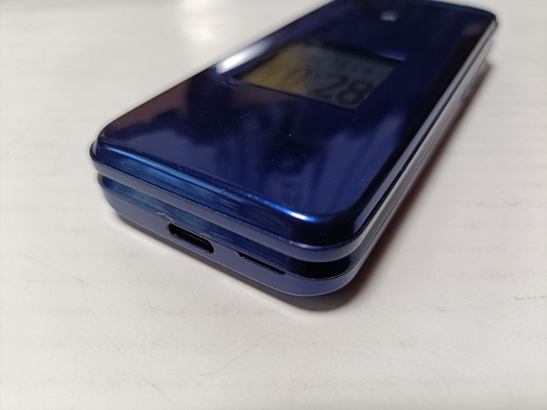 ☆ au かんたんケータイ KYF41 ロイヤルブルー #2