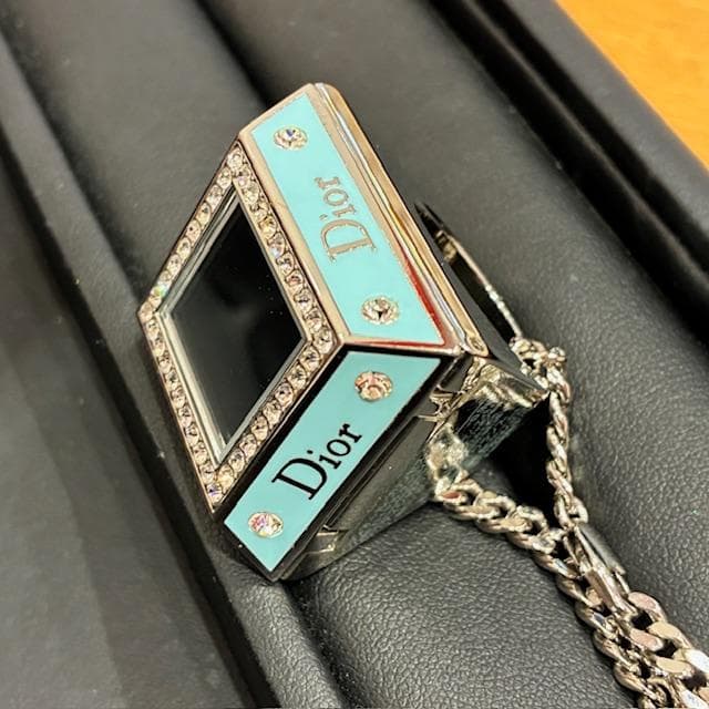 ♪クリスチャンディオール　プリンセスリング　002　ロイヤルターコイズ