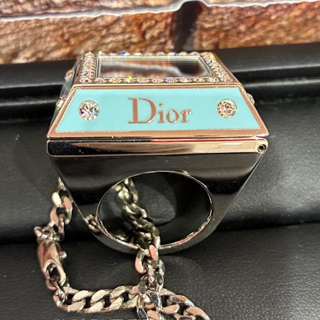 ♪クリスチャンディオール　プリンセスリング　002　ロイヤルターコイズ