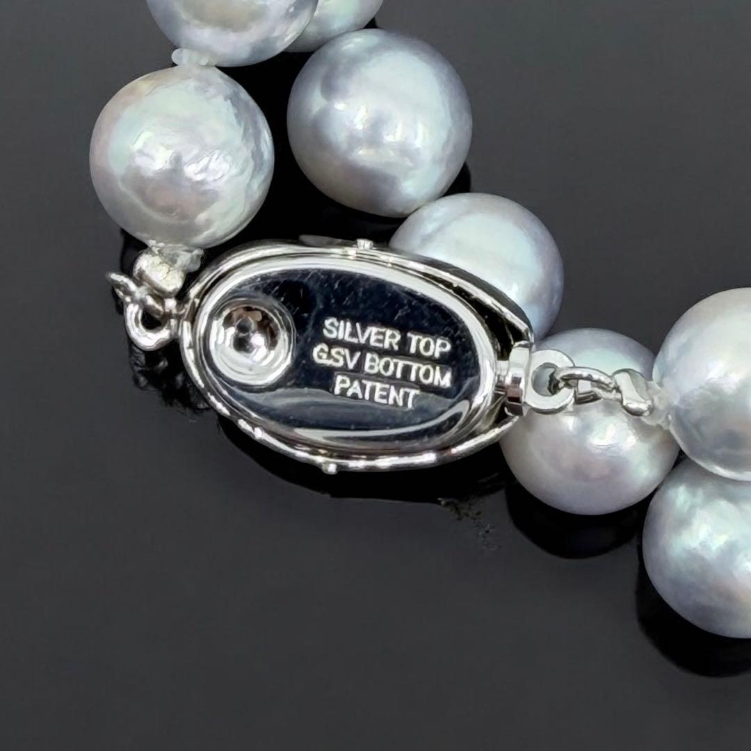 【最高峰】アコヤ　パール　本真珠　ネックレス　大珠　8.5mm